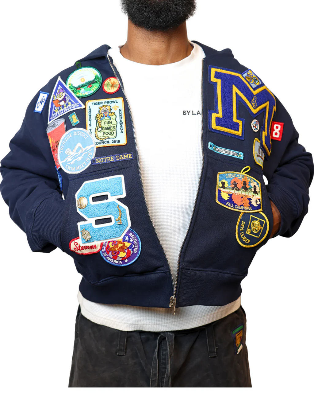Patchwork Hoodie