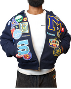 Patchwork Hoodie