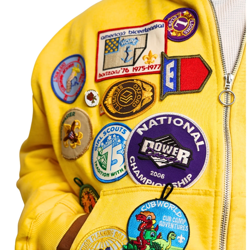 Patchwork Hoodie