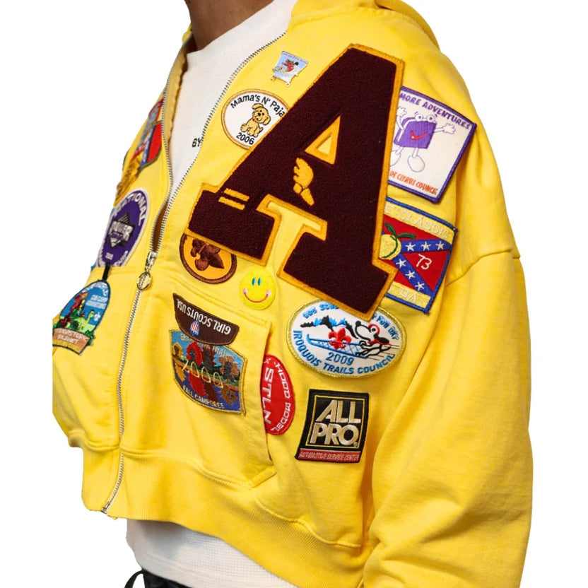 Patchwork Hoodie