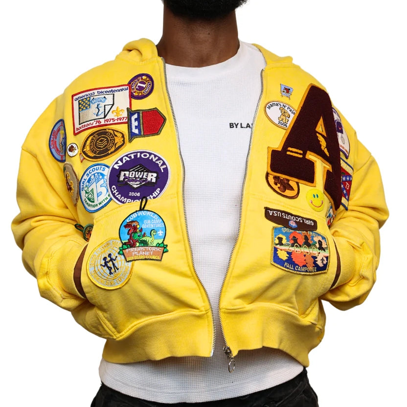 Patchwork Hoodie