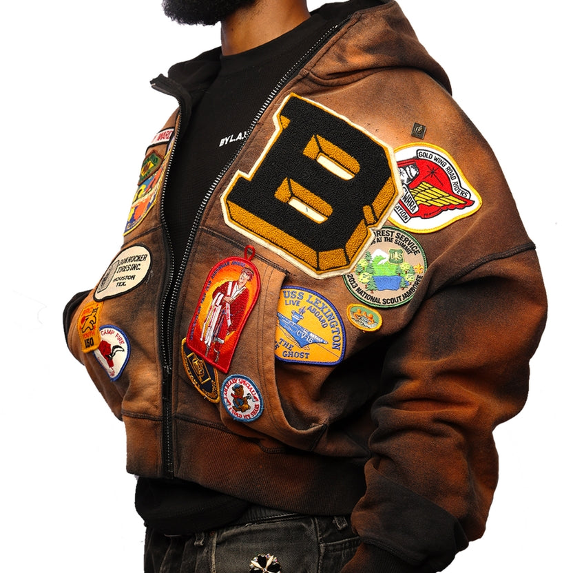 Patchwork Hoodie