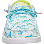 Comfortable Slip Shoes With Fish Print