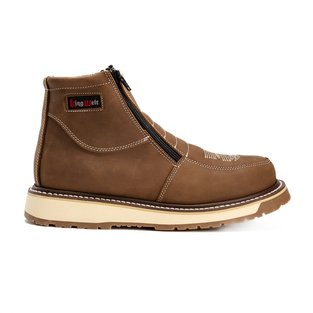 Western Flex 6" Zipper Double Density Sole Work Boots