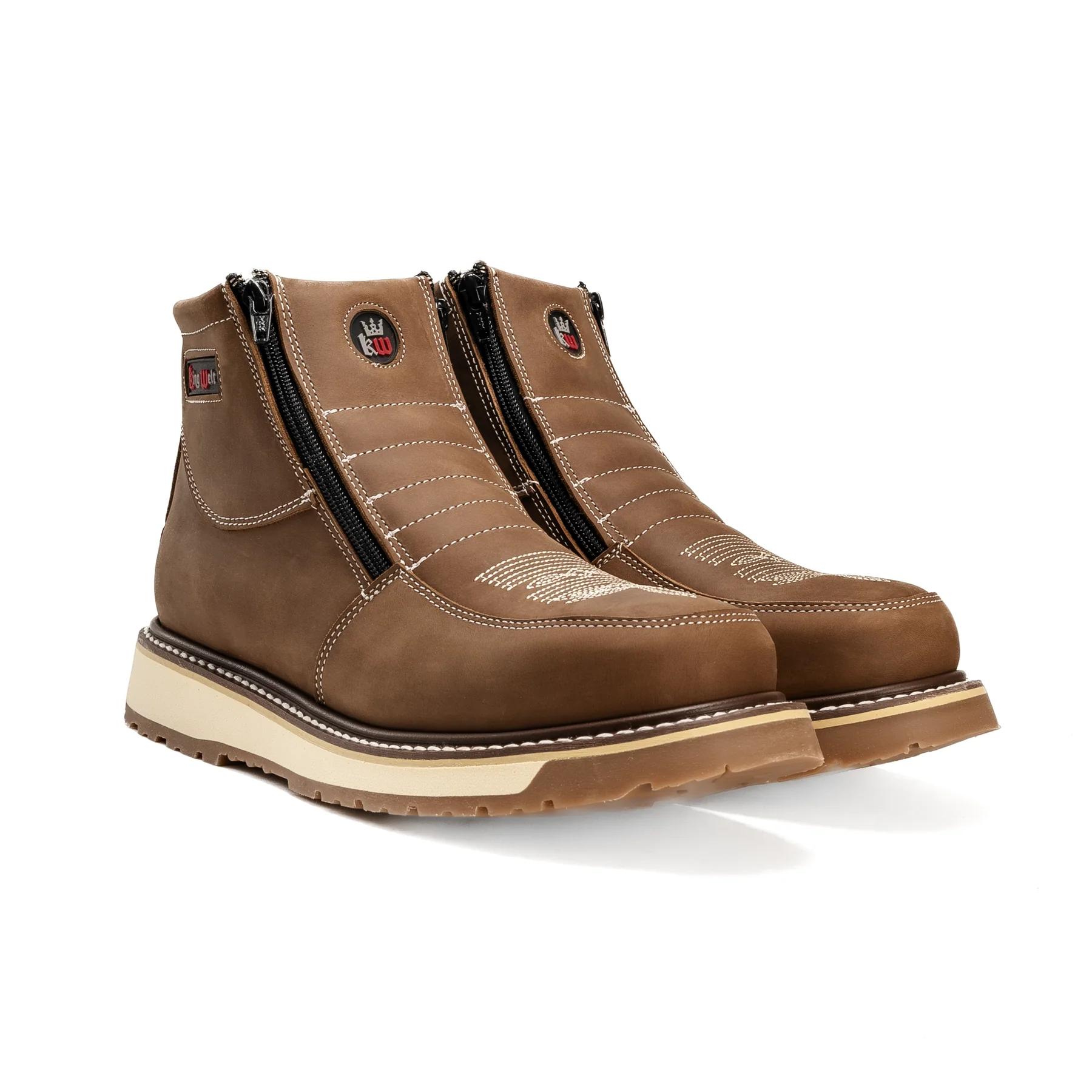 Western Flex 6" Zipper Double Density Sole Work Boots