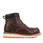 6-inch Men's Moc Toe Steel Toe Work Boots