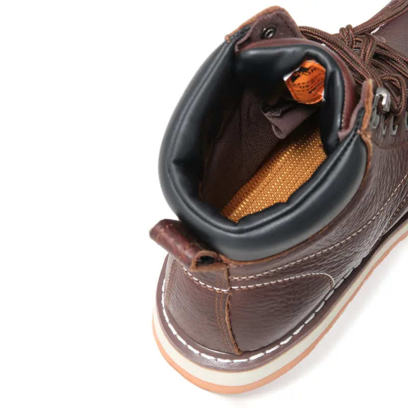 6-inch Men's Moc Toe Steel Toe Work Boots