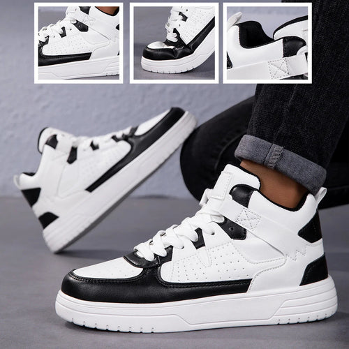 High-Top Fashion Sneakers