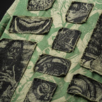 Elements Of Horror Heavy Patchworked Washed Tshirt