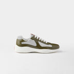 Patent Leather And Technical Fabric Sneakers