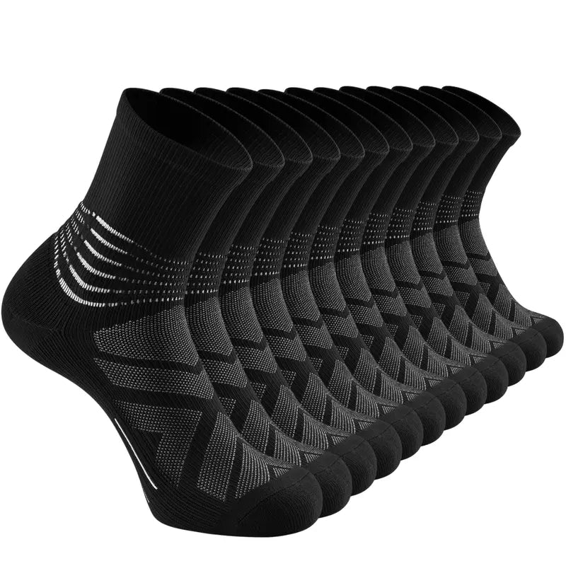 Compression Ankle Support Crew Socks