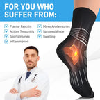Compression Ankle Support Crew Socks