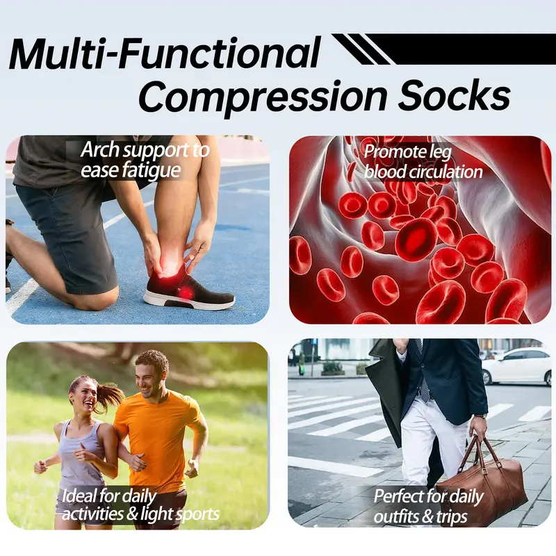 Sports Crew Socks 3 Pack