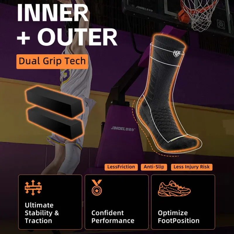 Sports Crew Socks 3 Pack