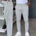 Grey Tailored Trousers