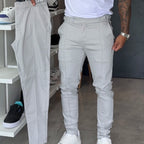 Grey Tailored Trousers
