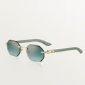 Octagonal-frame Sunglasses