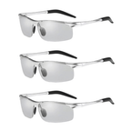 New-Photochromic Sunglasses With Anti-glare Polarized Lens