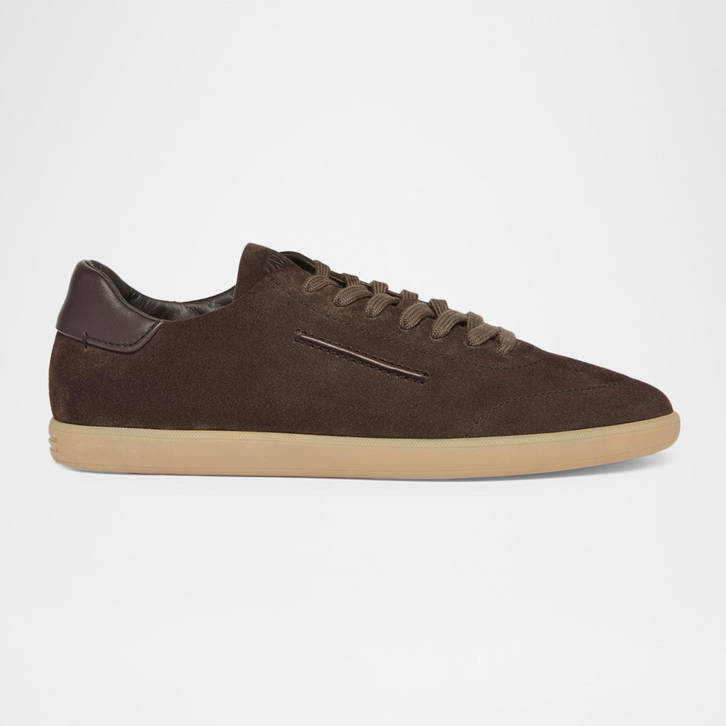 Men's Suede Low-Top Sneakers