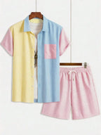 Men's Casual Fashion Comfortable Two-Piece Set