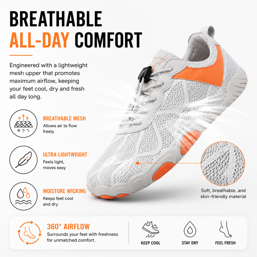StrideFlex™ knitted Shoes