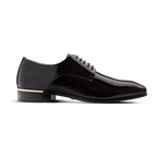 Patent Black & Gold Shoe