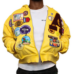 Patchwork Hoodie