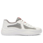 Patent Leather And Technical Fabric Sneakers